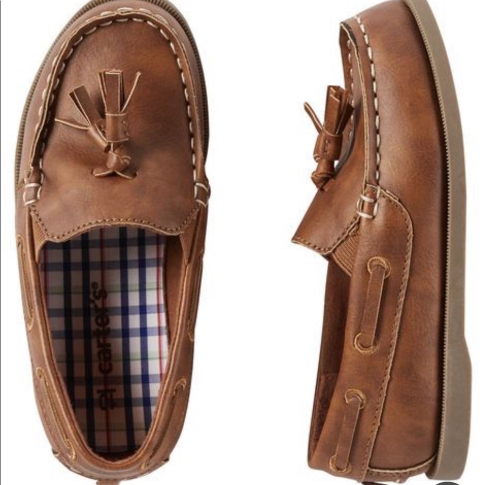 Brown Carter Slip on dress shoes size 7